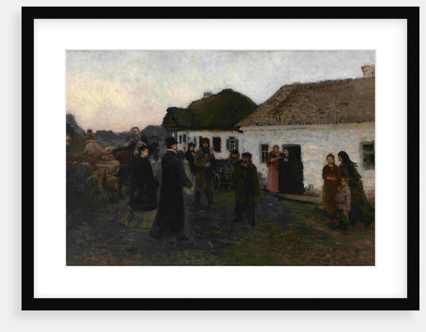 Returning Home, 1876-1877 by Ilya Yefimovich Repin
