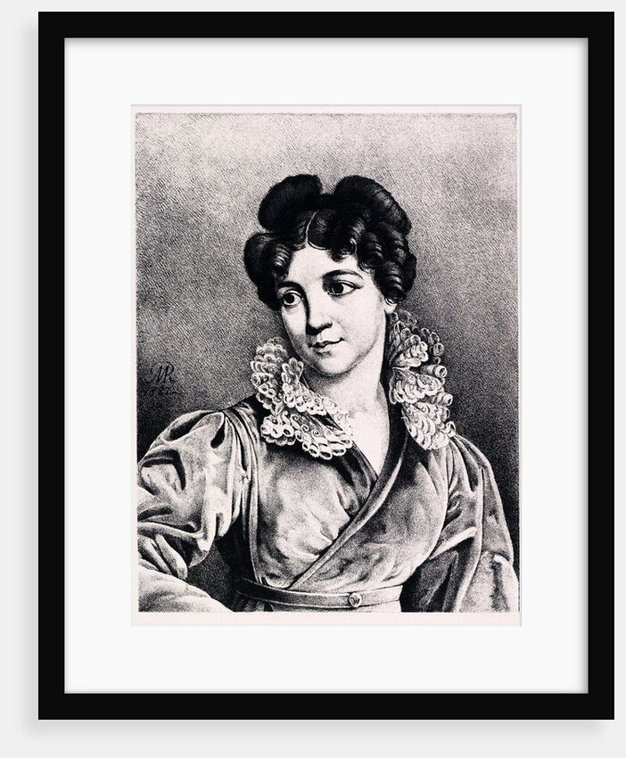 Portrait of Countess Praskovya Petrovna Kutaysova, 1827 by Modest Dmitryevich Rezvoy
