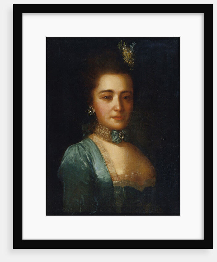 Portrait of Princess Praskovya Ivanovna Golitsyna by Fyodor Stepanovich Rokotov