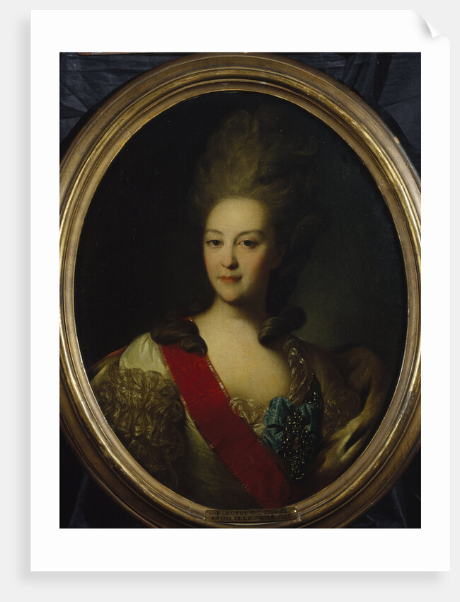Portrait of Countess Ekaterina Nikolayevna Orlova, c. 1779 by Fyodor Stepanovich Rokotov