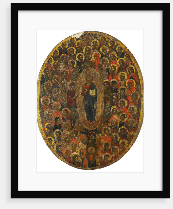 Deesis, 17th century by Russian icon
