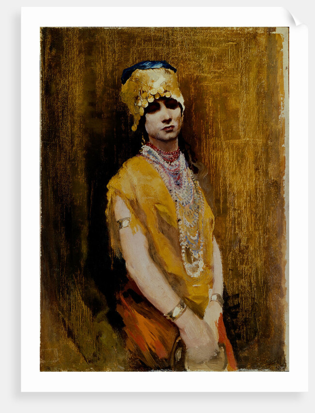 A dancer, End of 19th cen by Andrei Petrovich Ryabushkin