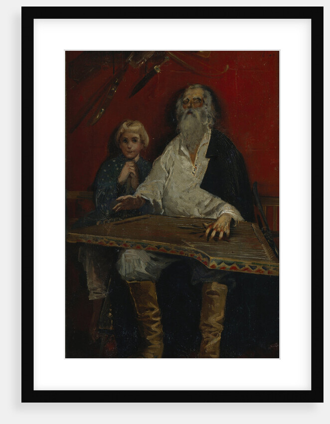 The Gusli Player by Andrei Petrovich Ryabushkin