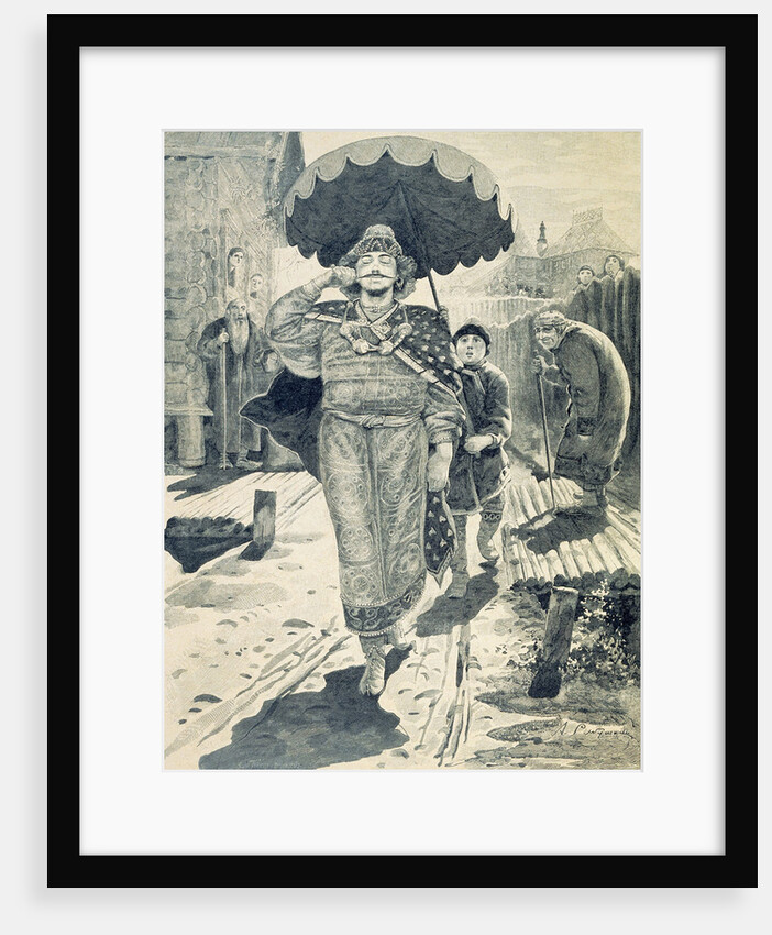 Churila Plyonkovich, 1895 by Andrei Petrovich Ryabushkin