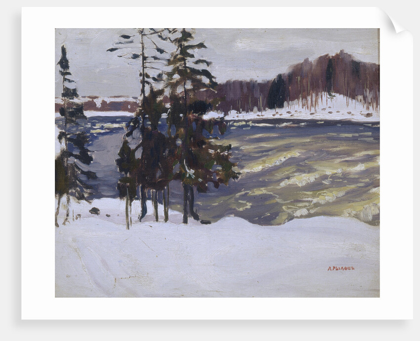 Imatra, 1912 by Arkadi Alexandrovich Rylov