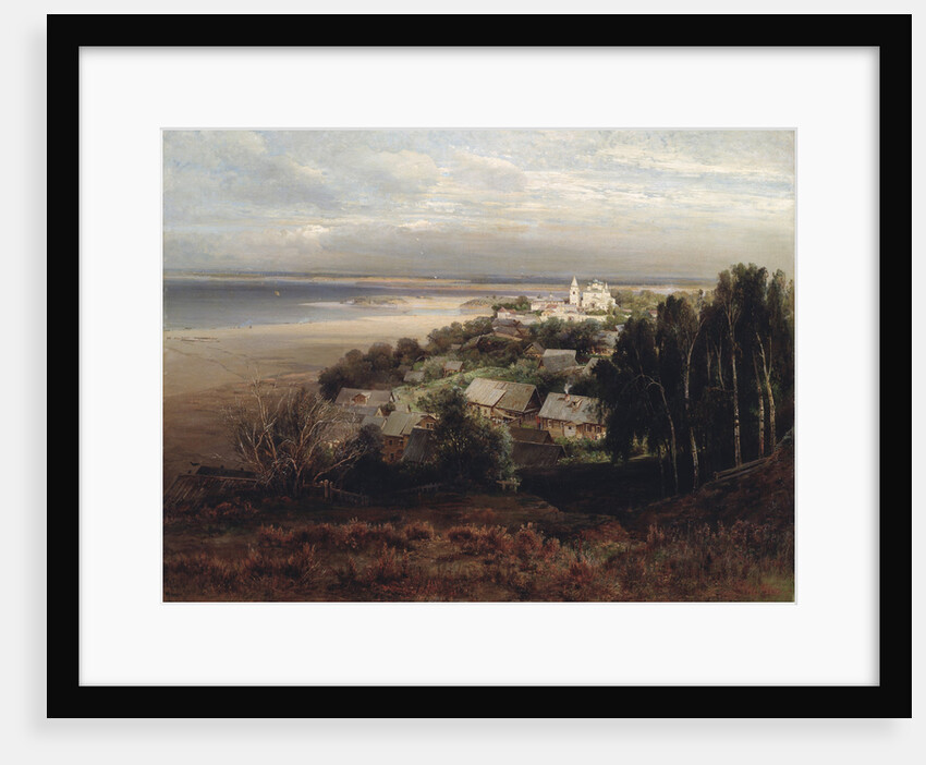 The Pechersky Ascension Monastery near Nizhny Novgorod, 1871 by Alexei Kondratyevich Savrasov