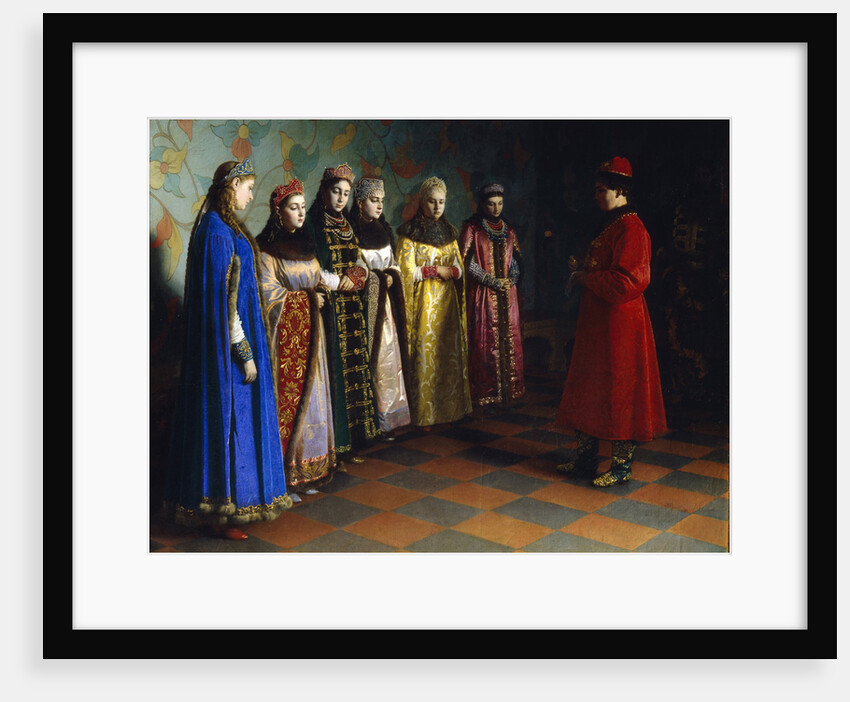 Tsar Alexei Mikhailovich Choosing a Bride, 1882 by Grigori Semyonovich Sedov