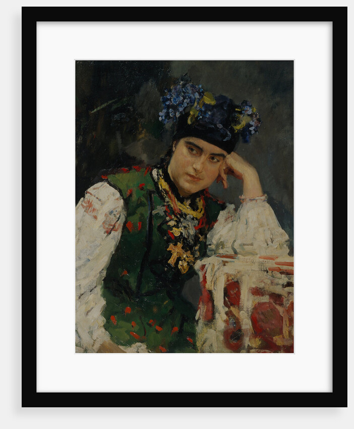 Portrait of Sofia Dragomirov, 1889 by Valentin Alexandrovich Serov
