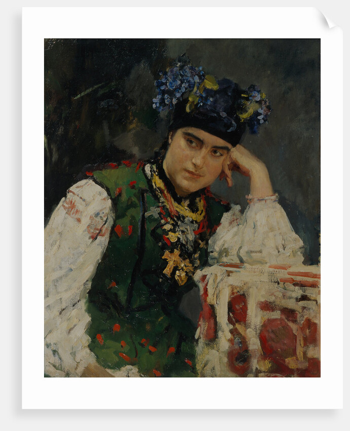 Portrait of Sofia Dragomirov, 1889 by Valentin Alexandrovich Serov