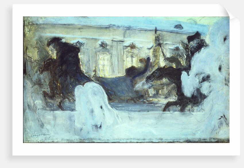 Ride of the Empress Catherine II, 1906 by Valentin Alexandrovich Serov