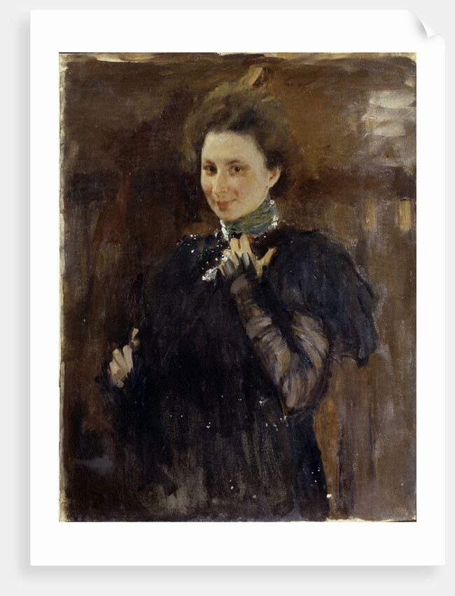 Portrait of Mara Oliv, 1895 by Valentin Alexandrovich Serov