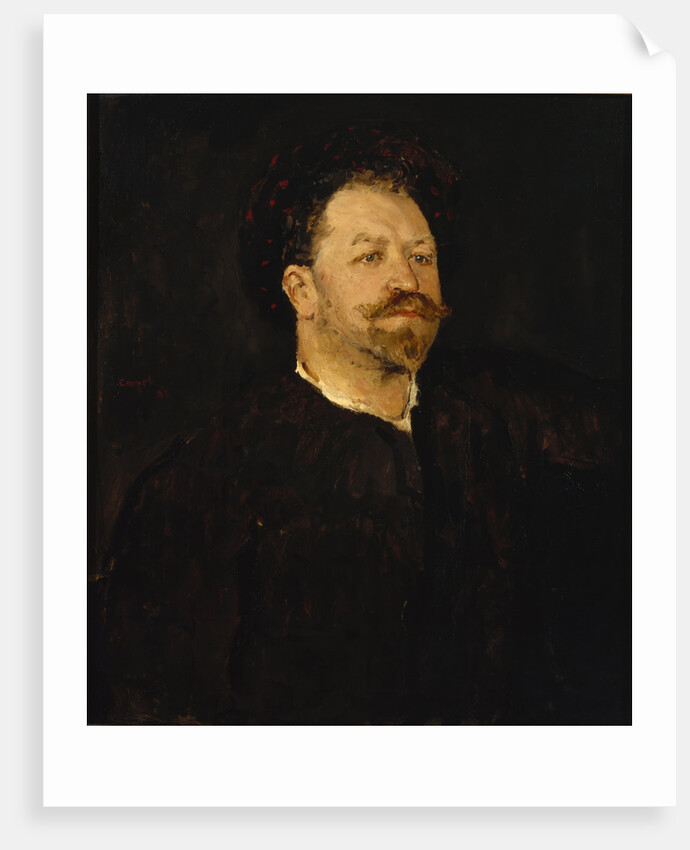 Portrait of the opera singer Francesco Tamagno, 1891-1892 by Valentin Alexandrovich Serov