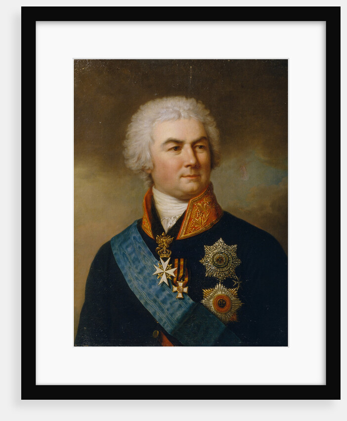 Portrait of Count Pyotr Zavadovsky (1739?1812) by Stepan Semyonovich Shchukin
