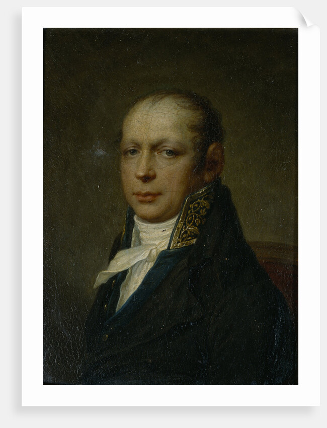 Portrait of the architect Andreyan (Adrian) D. Zakharov, ca 1804 by Stepan Semyonovich Shchukin
