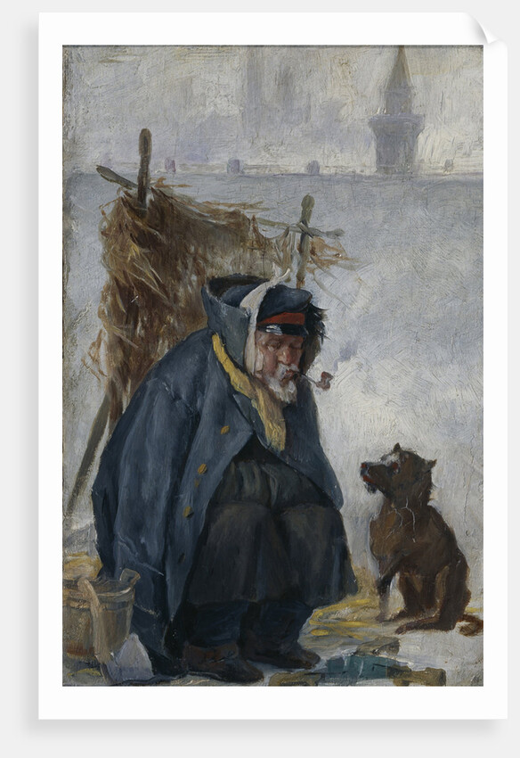 A mans mind is his kingdom by Pyotr Michaylovich Shmelkov