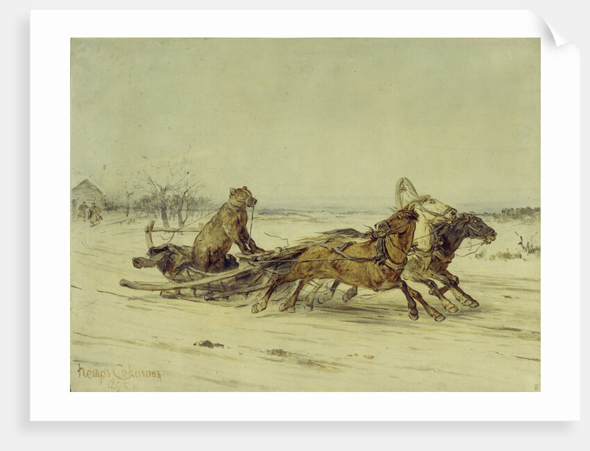 General Toptygin, 1875 by Pyotr Petrovich Sokolov