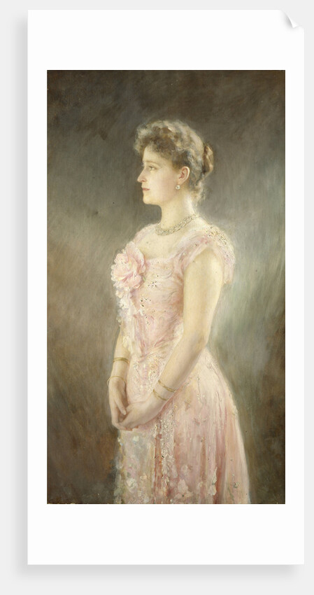 Portrait of Empress Alexandra Fyodorovna of Russia, the wife of Tsar Nicholas II, 1901 by Viktor Karlovich Stemberg