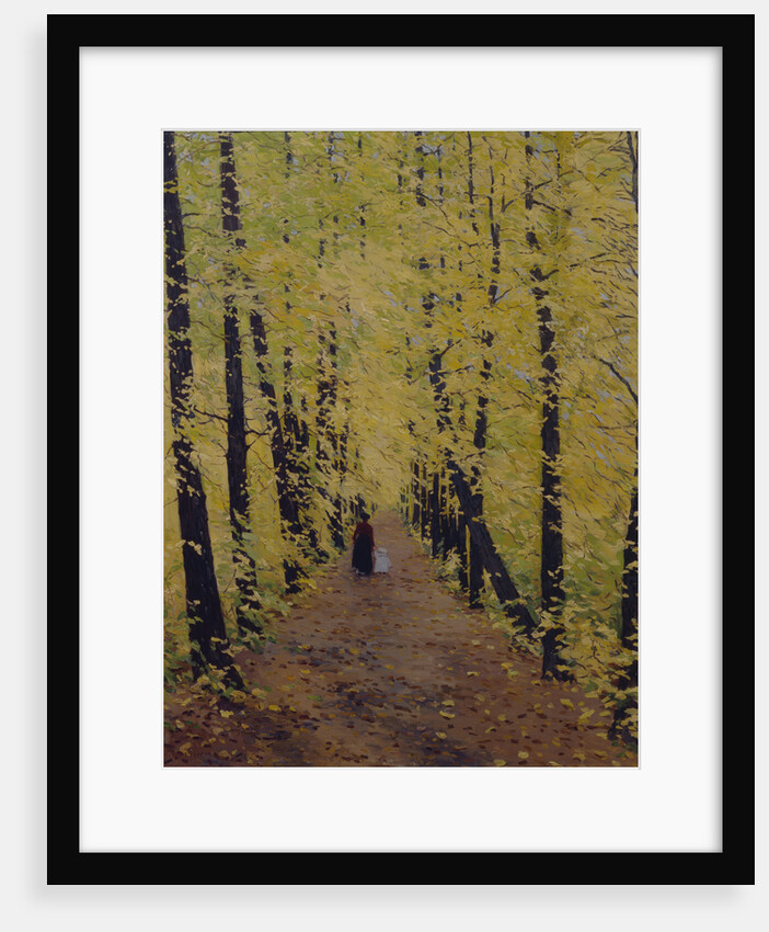 Autumn, 1905 by Evgeni Ivanovich Stolitsa