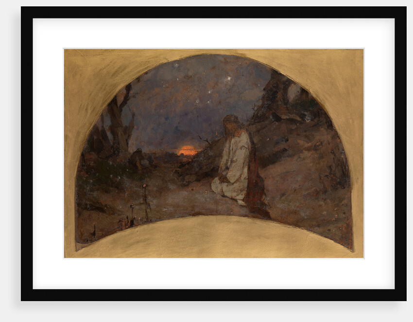 The Agony in the Garden (Sketch for the St Volodymyrs Cathedral in Kiev), 1886 by Pavel Alexandrovich Svedomsky