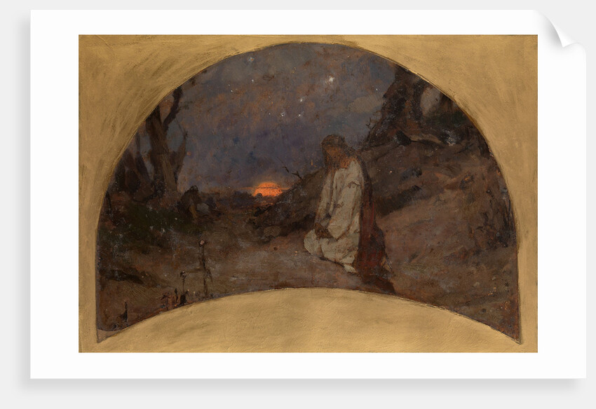 The Agony in the Garden (Sketch for the St Volodymyrs Cathedral in Kiev), 1886 by Pavel Alexandrovich Svedomsky