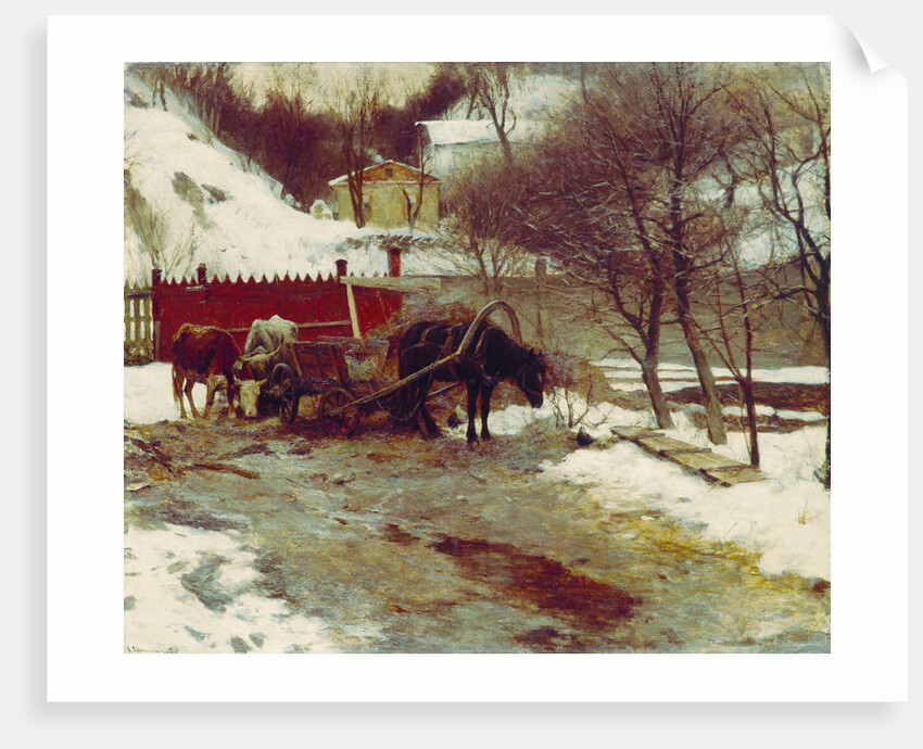 Early Spring by Sergei Ivanovich Svetoslavsky