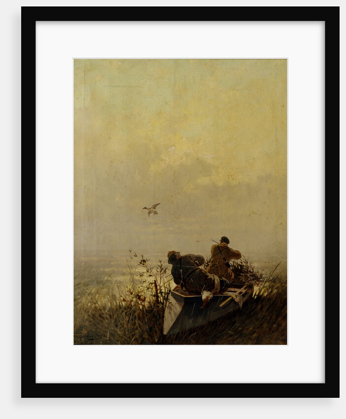Duck Hunting, 1905 by Evgeny Alexandrovich Tichmenev