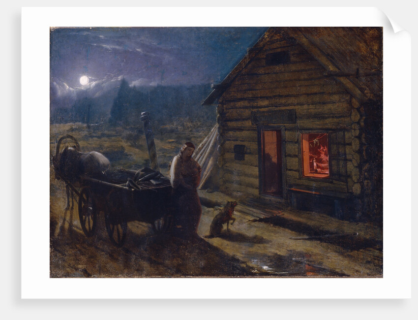 Before a Tavern by Konstantin Alexandrovich Trutovsky