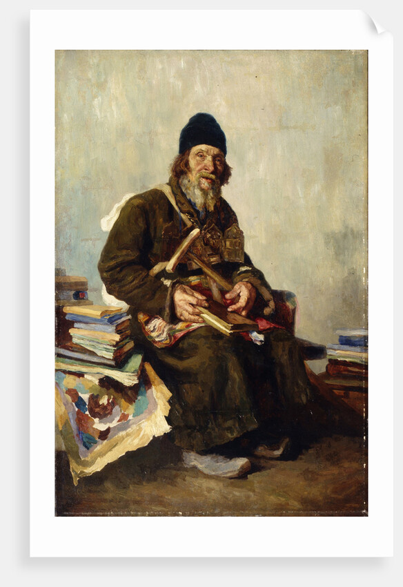 Icons seller, 1889 by Ivan Ivanovich Tvorozhnikov