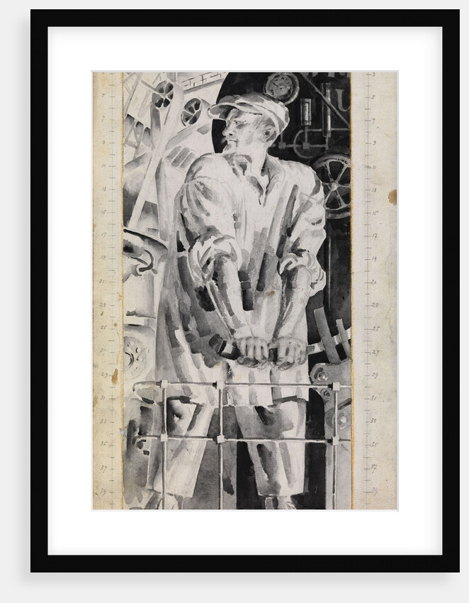The Machinist, 1920s by Nikolai Andreyevich Tyrsa