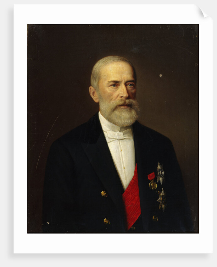 Portrait of Nikolai Khristianovich Bunge, 1887 by Ivan Alexeevich Tyurin