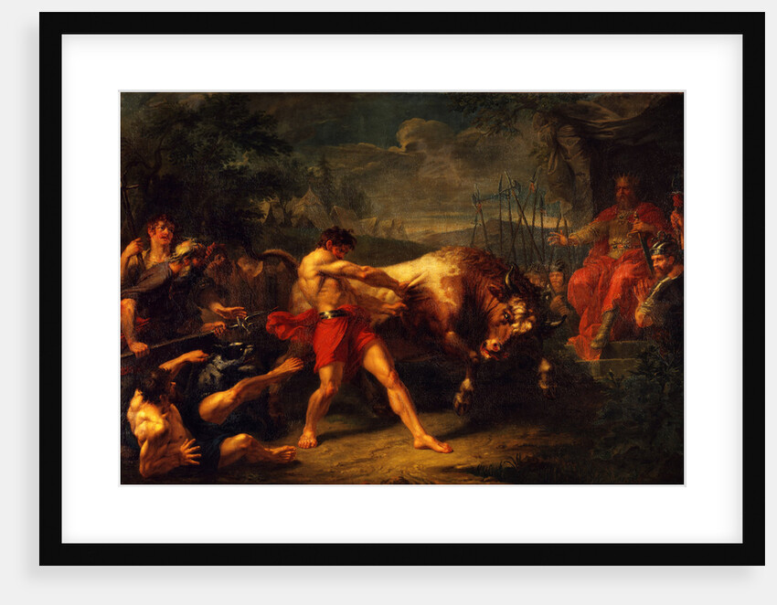 The Trial of Strength of Yan Usmar, 1796 by Grigori Ivanovich Ugryumov