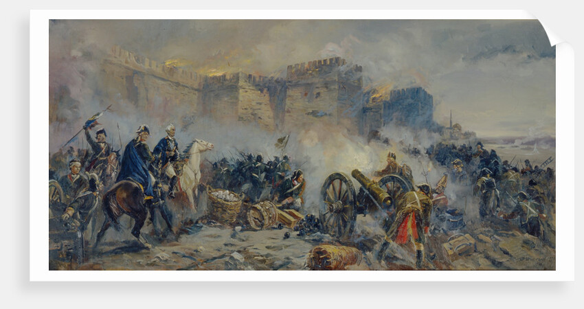 Russian army captured Izmail fortress by Fyodor Pavlovich Usypenko