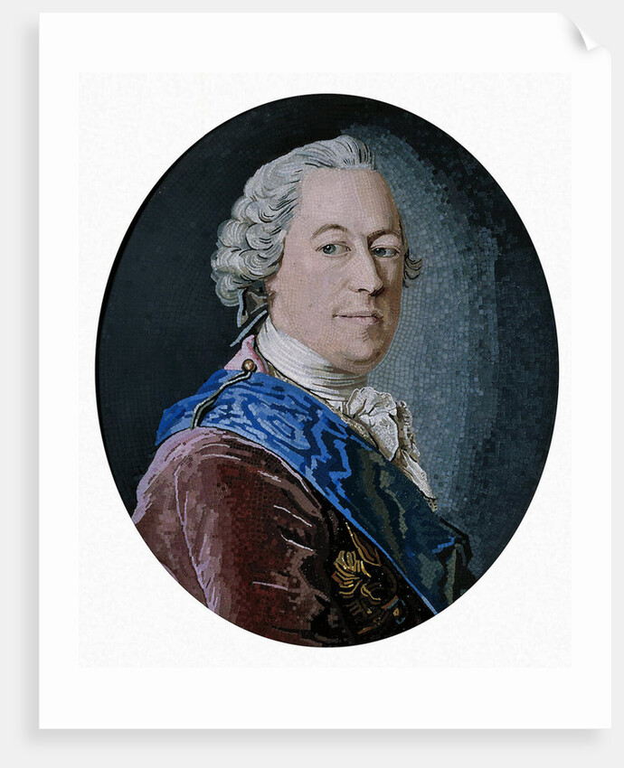 Portrait of Count Mikhail Illarionovich Vorontsov, 1755 by Matvey Vasilyevich Vasilyev