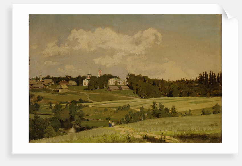 The Akhtyrka estate, 1880 by Appolinari Mikhaylovich Vasnetsov