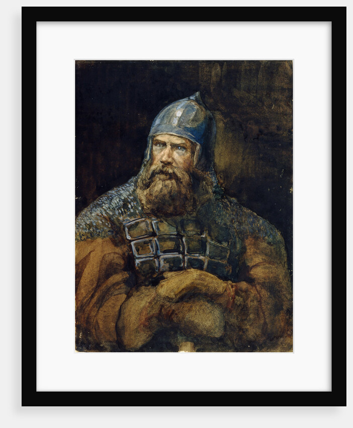 A Knight by Viktor Mikhaylovich Vasnetsov