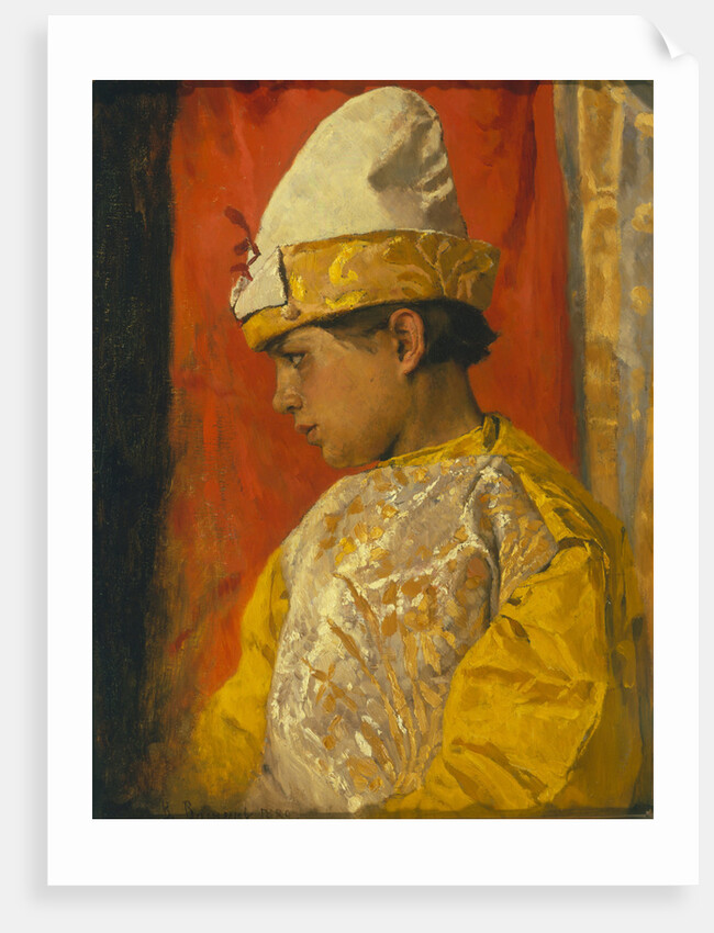 In skomorokh dress, 1882 by Viktor Mikhaylovich Vasnetsov