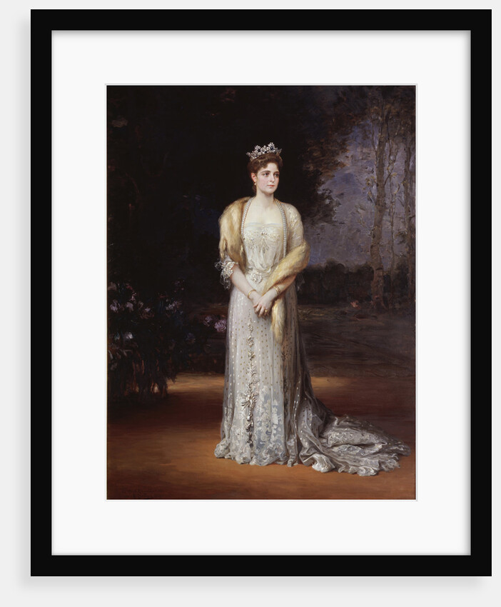 Portrait of Empress Alexandra Fyodorovna of Russia, the wife of Tsar Nicholas II, 1914 by Jakov Jakovlevich Veber