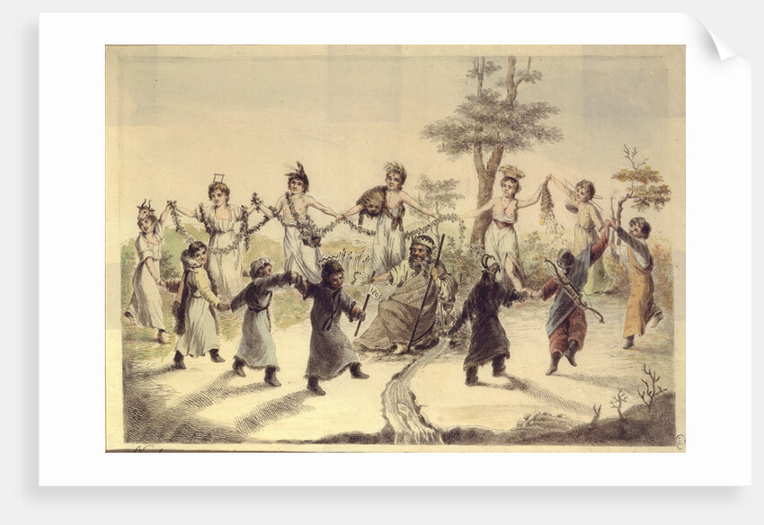 Allegory of the twelve months of the year, 1808 by Alexei Gavrilovich Venetsianov