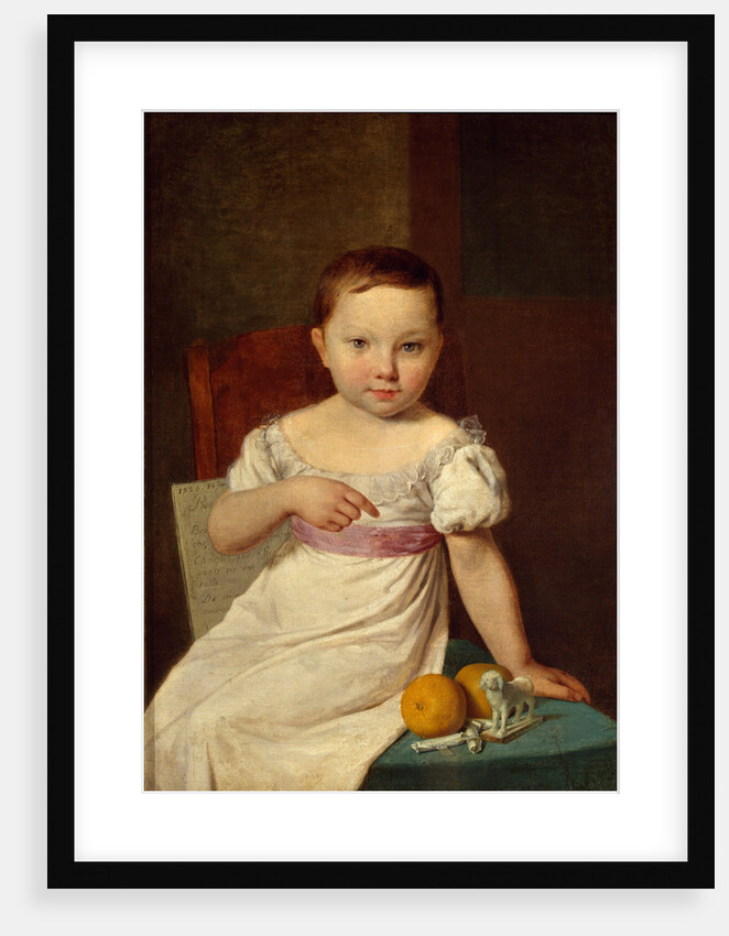 Portrait of Nastenka Khavskaya, 1826 by Alexei Gavrilovich Venetsianov