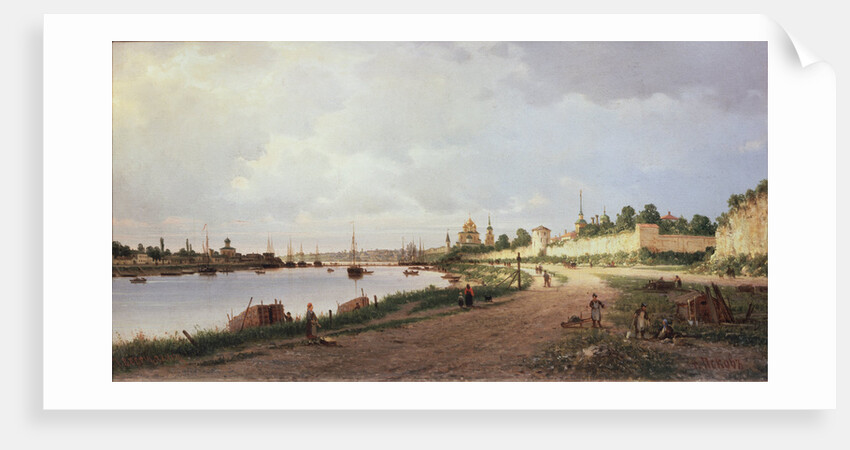 Pskov, 1876 by Pyotr Petrovich Vereshchagin