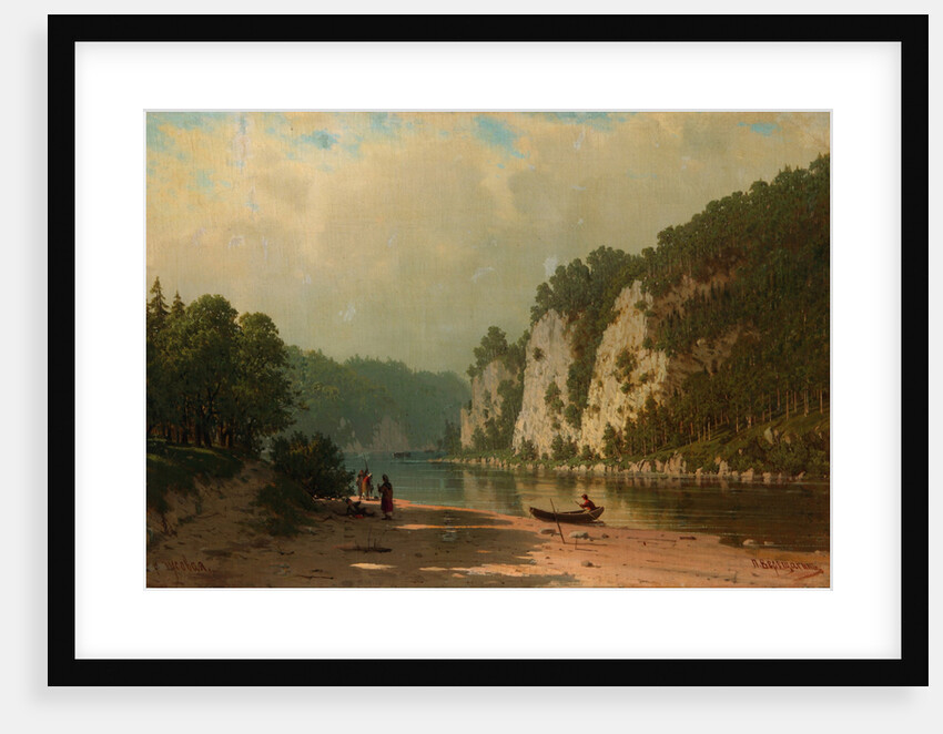 Chusovaya River by Pyotr Petrovich Vereshchagin