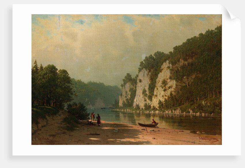 Chusovaya River by Pyotr Petrovich Vereshchagin