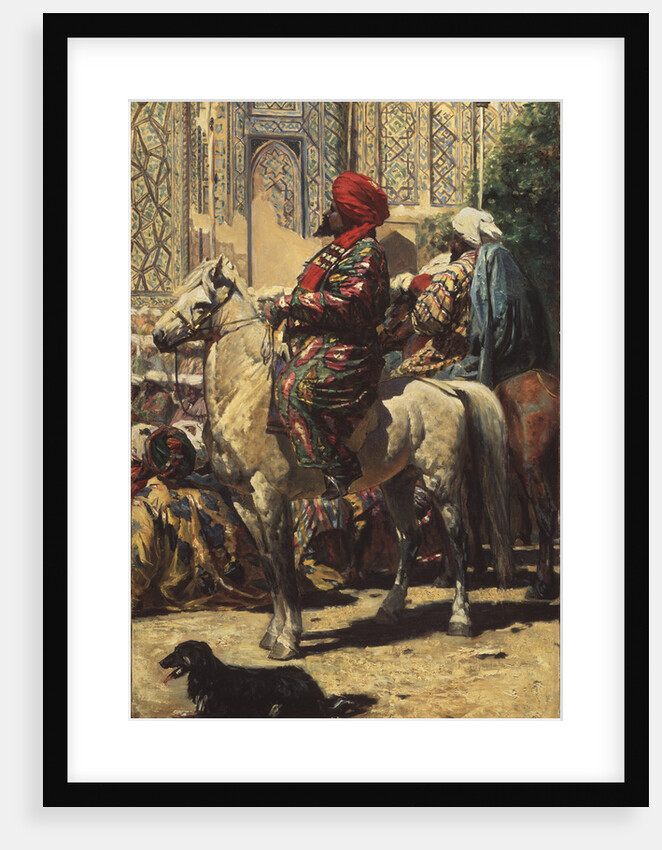 A horseman in Samarkand, 1872 by Vasili Vasilyevich Vereshchagin