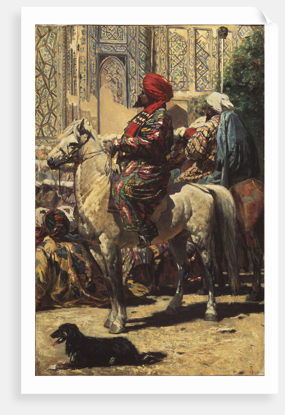 A horseman in Samarkand, 1872 by Vasili Vasilyevich Vereshchagin
