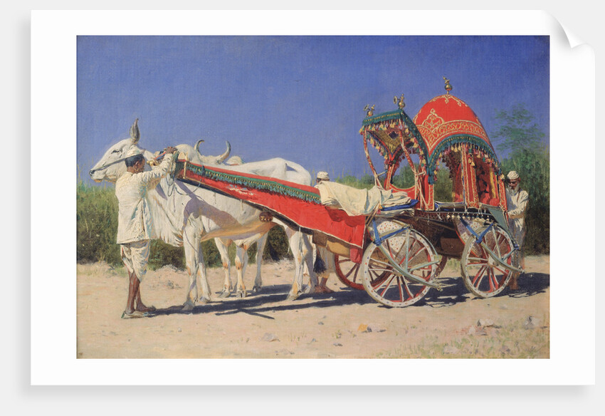 Vehicle of a Rich Family in Delhi, 1874-1876 by Vasili Vasilyevich Vereshchagin