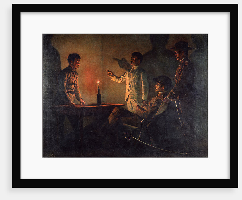 Interrogation of a Deserter, c.1901-1902 by Vasili Vasilyevich Vereshchagin
