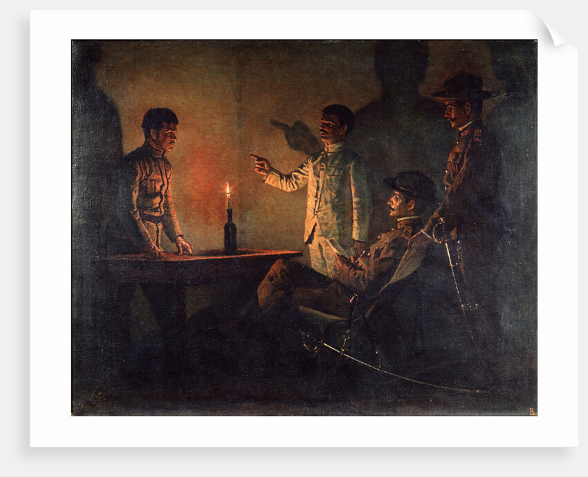 Interrogation of a Deserter, c.1901-1902 by Vasili Vasilyevich Vereshchagin