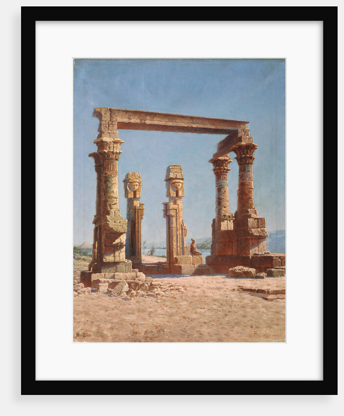 An Egypt Temple Ruin by Vasili Vasilyevich Vereshchagin