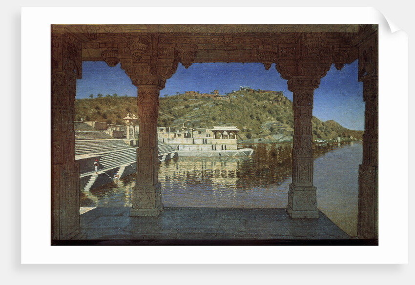 Rajasthan. At the Lake in Udaipur, 1874 by Vasili Vasilyevich Vereshchagin