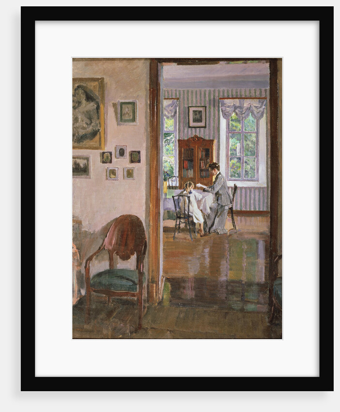 In a house, 1910 by Sergei Arsenyevich Vinogradov